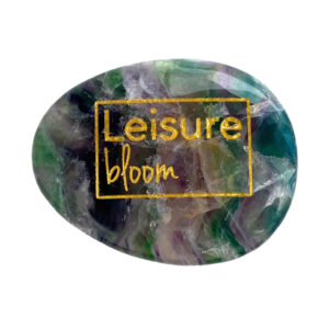 leisurebloom - worry stones - fluorite