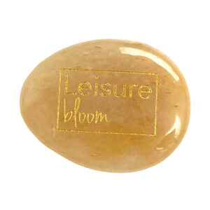 leisurebloom - worry stones - gele jade