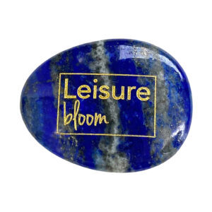 leisurebloom - worry stones - lapiz lazuli