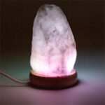 zoutlamp usb roze